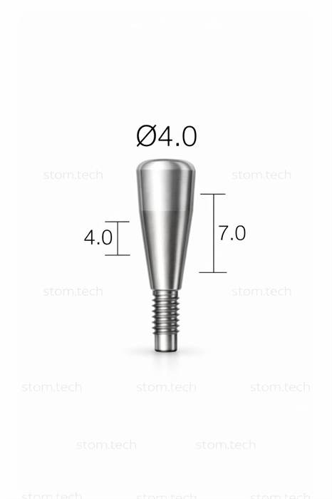 Формирователь десны Dentium Implantium, Superline, D=4 G/H=4 H=7 10048