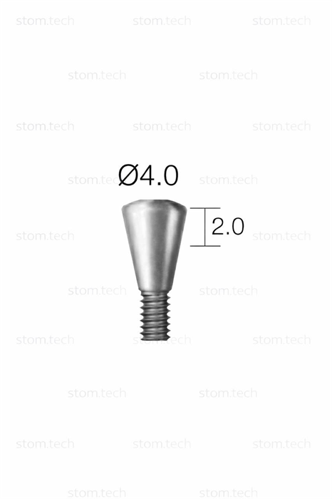 Формирователь десны Dentium Implantium, Superline, D=4 G/H=2 H=2 10045