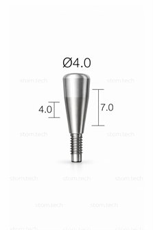 Формирователь десны Dentium Implantium, Superline, D=4 G/H=4 H=7 10048