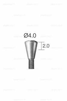 Формирователь десны Dentium Implantium, Superline, D=4 G/H=2 H=2 10045