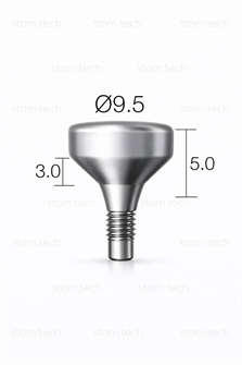 Формирователь десны Dentium Implantium, Superline, D=9.5 G/H=3 H=5 10063