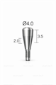 Формирователь десны Dentium Implantium, Superline, D=4 G/H=2 H=3.5 10046