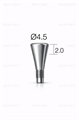 Формирователь десны Dentium Implantium, Superline, D=4.5 G/H=2 H=2 10049